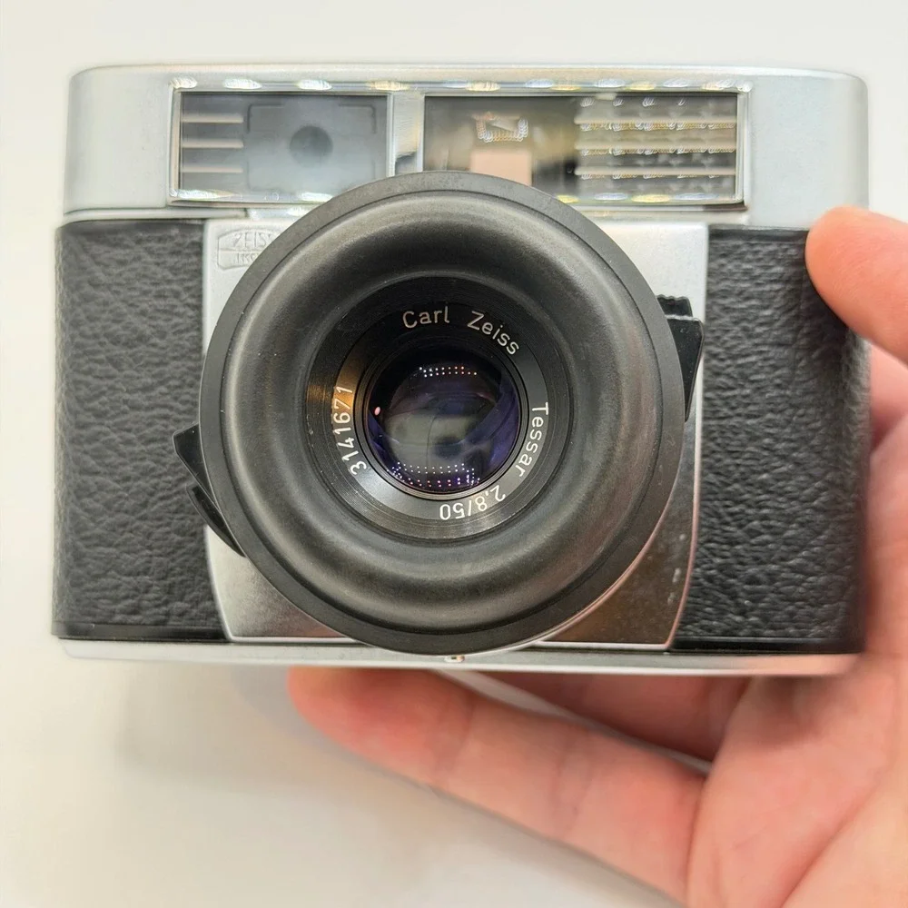 Zeiss Ikon Contessamat SBE 35mm Camera Carl Zeiss Tessar 2.8/50 Lens and Case